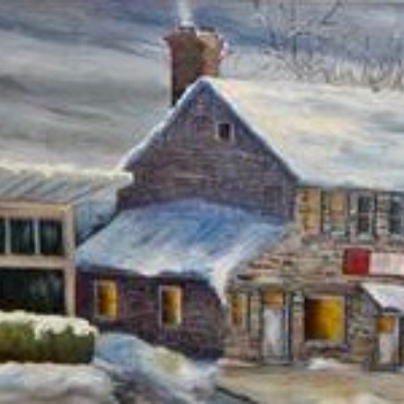 Gelsleichter Orginal "Stone House Town " - Picture 1 of 7